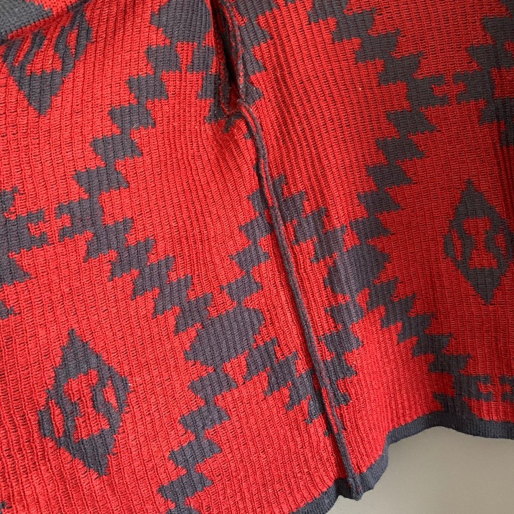 Moon Collection Aztec Over Sized Cardigan XS S - Picture 5 of 6
